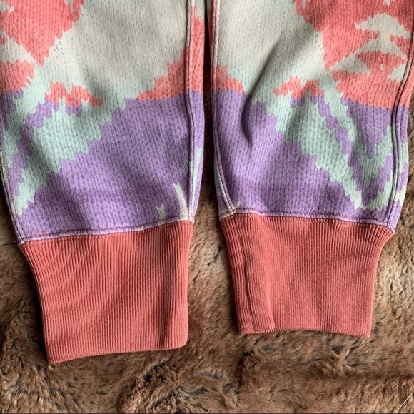 Polo Ralph Lauren Southwestern Fleece Sweatpant Desert Rose Bcn - Picture 5 of 12